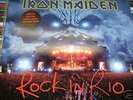 Iron Maiden - Rock In Rio 3LP PICTURE DISKS OOP RARE