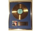 ELVIS- GOLDENE SCHALLPLATTE-GOLD PLATED RECORD AWARD