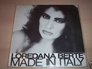 Art Cover Andy Warhol Loredana Berte Made in Italy LP