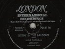 EDDIE COCHRAN  SOUTH AFRICA 78 SITTIN IN THE