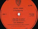 VAN MORRISON Astral Weeks RARE UK ORANGE WARNER BROS LP