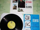 ELVIS PRESLEY - LE RETOUR D' ELVIS - LP 430.324 - RARE