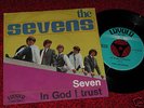 THE SEVENS *orig* garage 45rpm w/picture sleeve  Psych