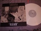 Nirvana - Bleach (SUPER RARE 1989 White Vinyl LP)