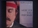 ALVIN LUCIER Music for Solo Performer LP P. Oliveros