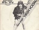 AC/DC High Voltage 1976 Original RARE PICTURE SLEEVE
