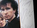 autographed  U2  signed by all in 1985 october LP cover