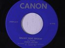 JIMMIE LESTER: Granny Went Rockin' 45 (hint of ink retouching around center hol
