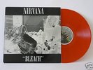 NIRVANA Bleach Rare 1989 11-track RED vinyl (DAMP114)