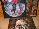 SLAYER 3 LPs(Live undead, Reign in blood, South of heav