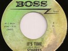 SQUIRES It's Time RARE DOO WOP 45 Boss B-2120