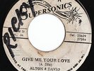 RARE ROCKSTEADY ALTON ELLIS - LA LA MEANS  SUPERSONICS