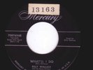 BILLY WALLACE What'll I Do Original MERCURY 1956 NM-