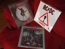 3 AC/DC UK 12 inch Singles Heatseeker/Danger/Dirty Deed