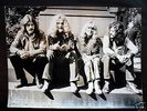 LED ZEPPELIN SANDY DENNY/FAIRPORT 16 SEP 1970 B/W PHOTO