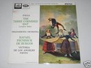 ASD 608 - Falla - Three Cornered Hat - De Burgos - LP
