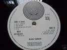 BLACK SABBATH uk 1970 Debut (VERTIGO VO 6)EX+/EX