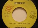 LEONARND ADAIR ON STAGE PRODUCTION RARE MODERN SOUL