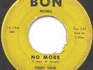 TIMMY SHAW - NO MORE RARE DETROIT NORTHERN SOUL 45 HEAR