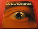 JOHN TAYLOR TRIO - DECIPHER-   LP MPS RED LABEL
