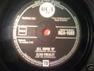 ELVIS HEARTBREAK HOTEL RCA ALL SHOCK UP RARE HISTORY