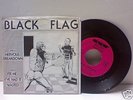 Black Flag Nervous Breakdown 45 record original PS