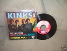 The Kinks  Set Me Freey RARE French 7