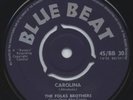THE FOLKS BROTHERS CAROLINA - I MET A MAN BLUE BEAT 30