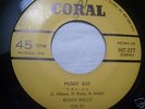 Buddy Holly 45 Coral JAPAN Peggy Sue / Brown Eyed...