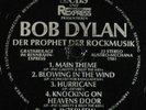 BOB DYLAN - DER PROPHET DER ROCKMUSICK - AUSTRIAN FLEXI