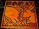SUPER RARE KEITH HARING ART COVER LP RAP IT