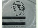 ORIGINAL FAC 2 Factory Sample JOY DIVISION Very RARE
