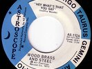 WOOD BRASS & STEEL Hey Whats That FUNK 45 Skull Snaps 
