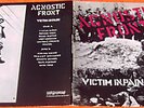AGNOSTIC FRONT lp VICTIM IN PAIN  NY HC ORIGINAL PRESS