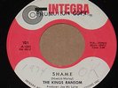 The Kings Ransom 45 RARE PA garage Shame 1966 Integra