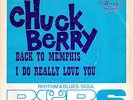 CHUCK BERRY Back To Memphis 1967 RARE Holland + PS