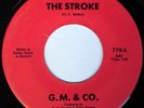 rare Modern Soul Funk 45 G.M. & CO. the stroke Listen