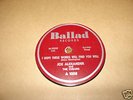 CHUCK BERRY 'S 1ST RECORD  JOE ALEXANDER 78 RPM  RARE