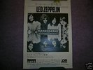Led zeppelin.Goodtimes badtimes Promo Poster Japan orig