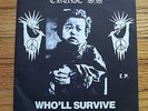CRUDE SS- Rare WHO'LL SURVIVE 7 in EP 1983 MOB 47 Gism