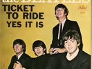 Beatles Ticket To Ride Yes It Is PS Fantastic NM Clean