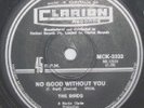 THE BIRDS No Good Without You 45 OZ GARAGE GEM Clarion