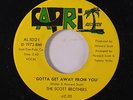 SCOTT BROTHERS: Gotta Get Away From You / Side Tracking 45 Funk