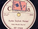 Turkish/Greek Rare zeybek air 78 w/santoor&violin HEAR