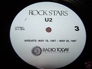 U2 Rock Stars Radio Program Vinyl LP