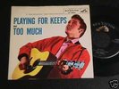 Elvis Presley 45 + Picture Sleeve Too Much