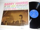 BARRY HARRIS at the jazz workshop  LP 1960 RIVERSIDE