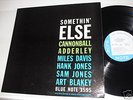 CANNONBALL ADDERLEY somethin else LP BLUE NOTE 1595