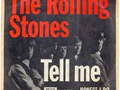 ROLLING STONES Tell Me  Denmark/Norway 45 w/PS