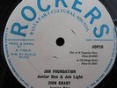 JUNIOR DAN & JAH LIGHT-jah foundation-rare ROCKERS 12